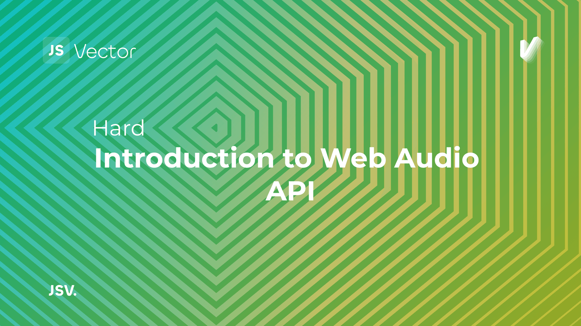 Introduction to Web Audio API